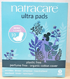 Ultra Pads - Long - With Wings (Natracare)
